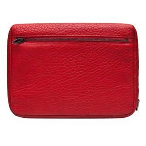 NWOT Alexander Wang Pebbled Leather 'Fumo' iPad Case in Cayenne